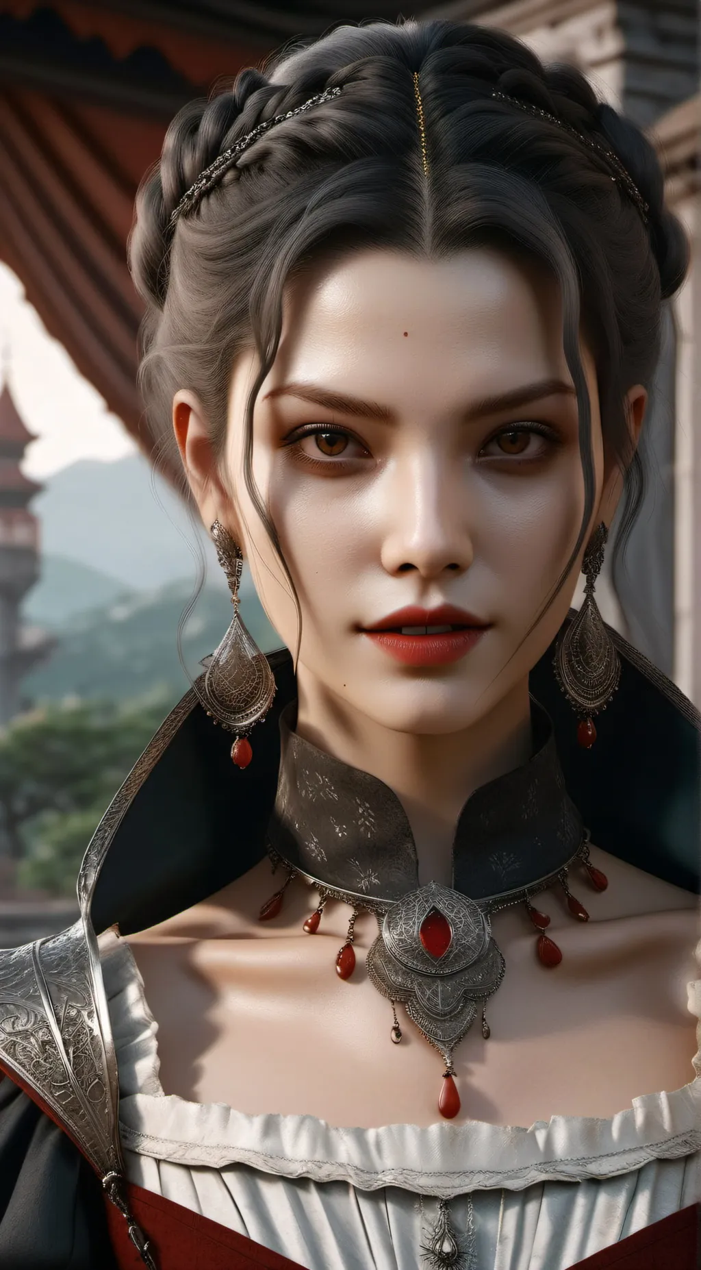 ai character: vampire  background