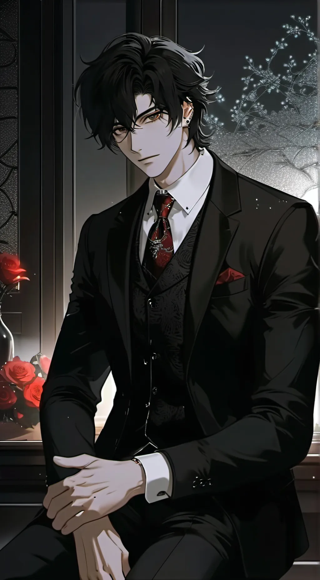 ai character: leo background