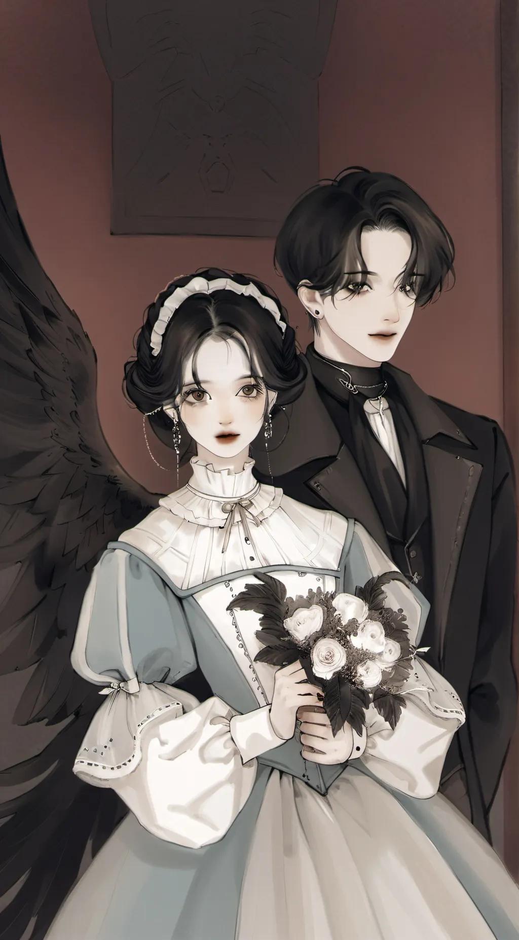 ai character: Khate end jen background