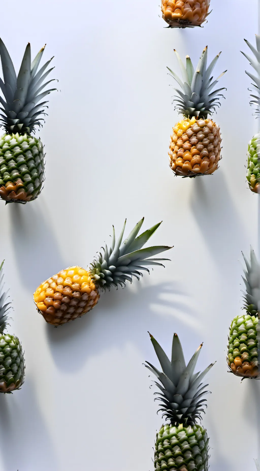 ai character: pineapple town background