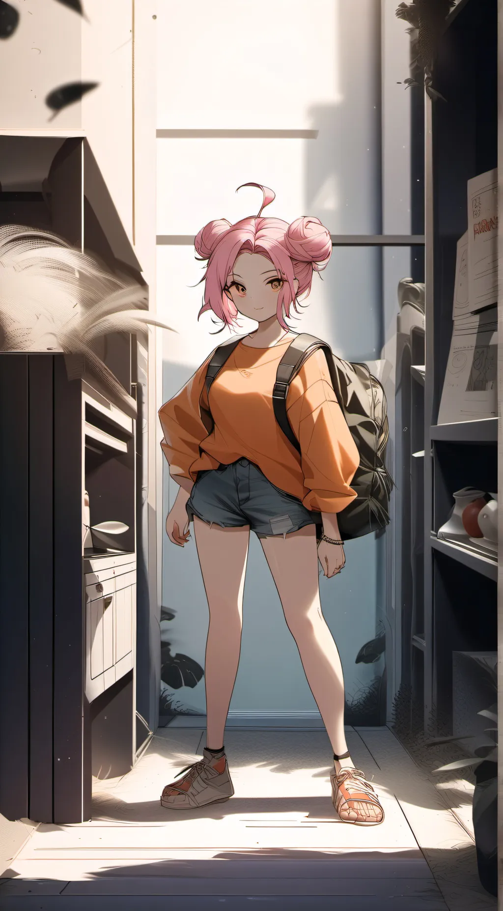 ai character: Centident  background