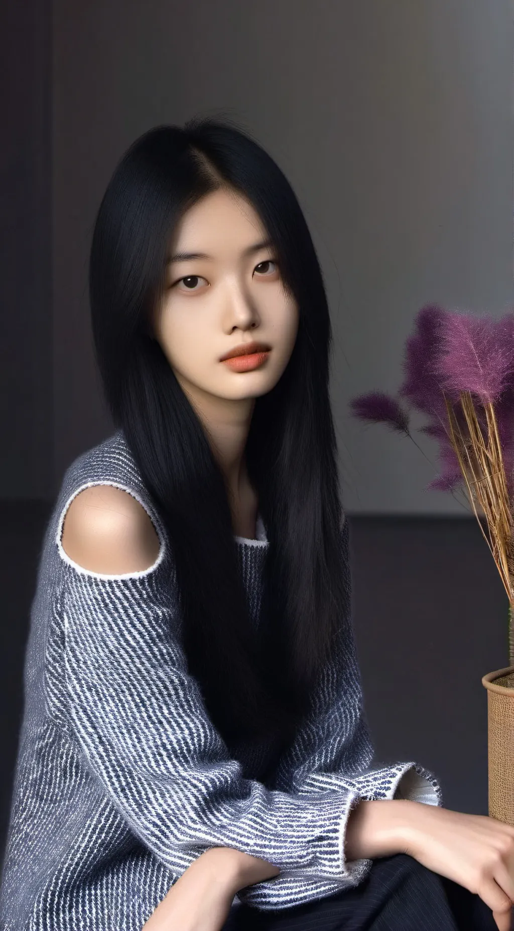 ai character: Frau Park background