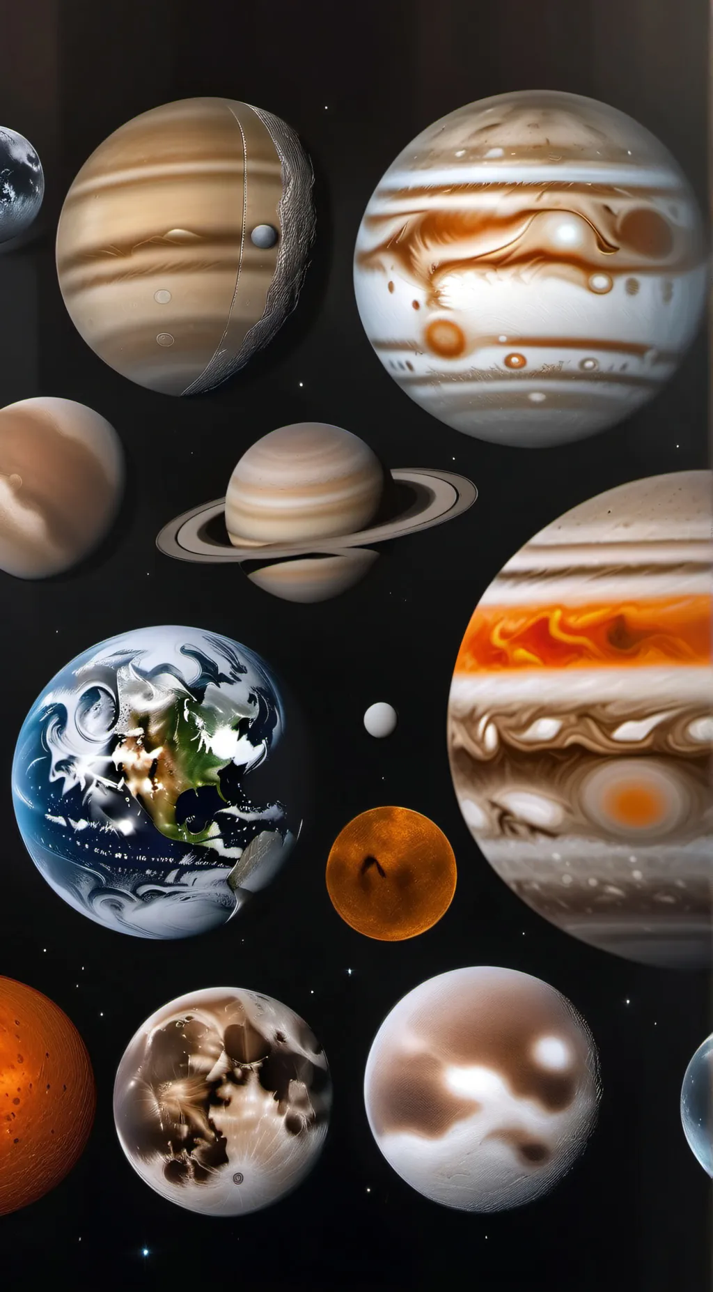 ai character: Solar System background