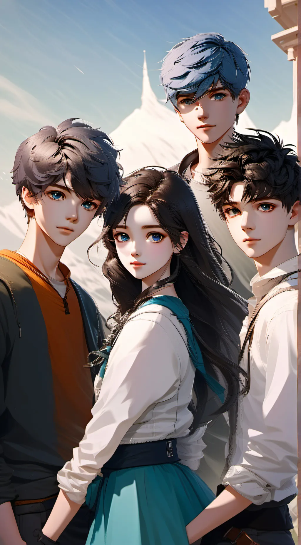 ai character: Siblings background