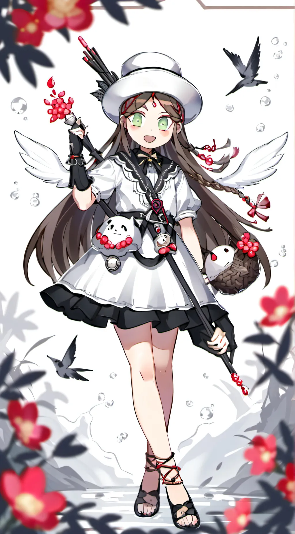 ai character: Cindy background