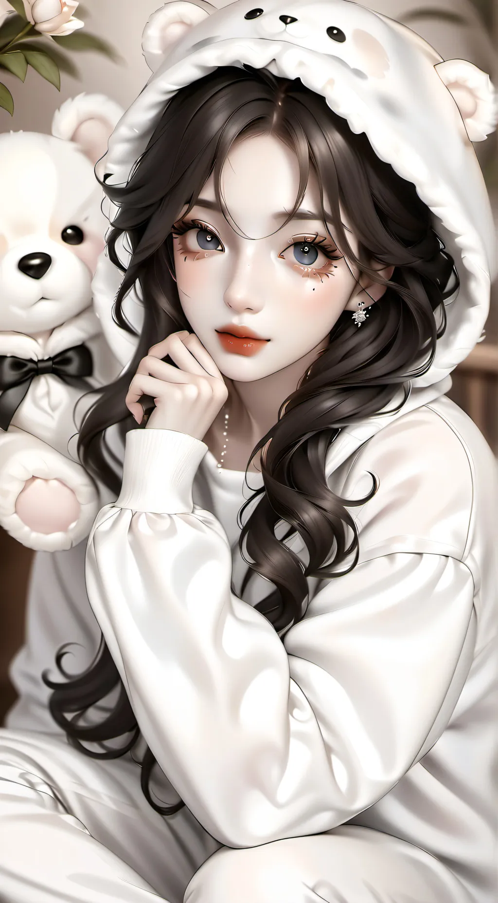 ai character: Allison  background