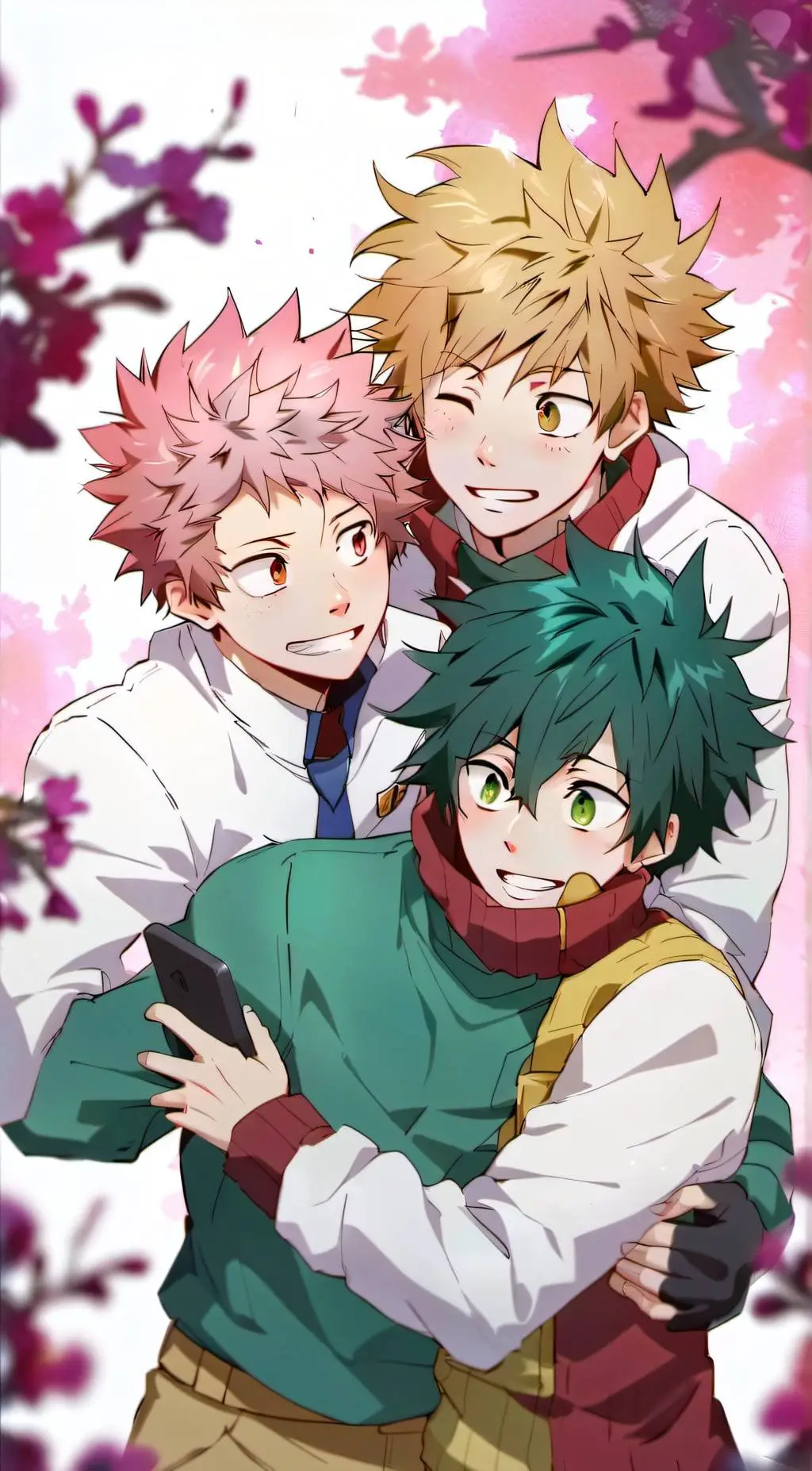 ai character: MHA Class 1-A background