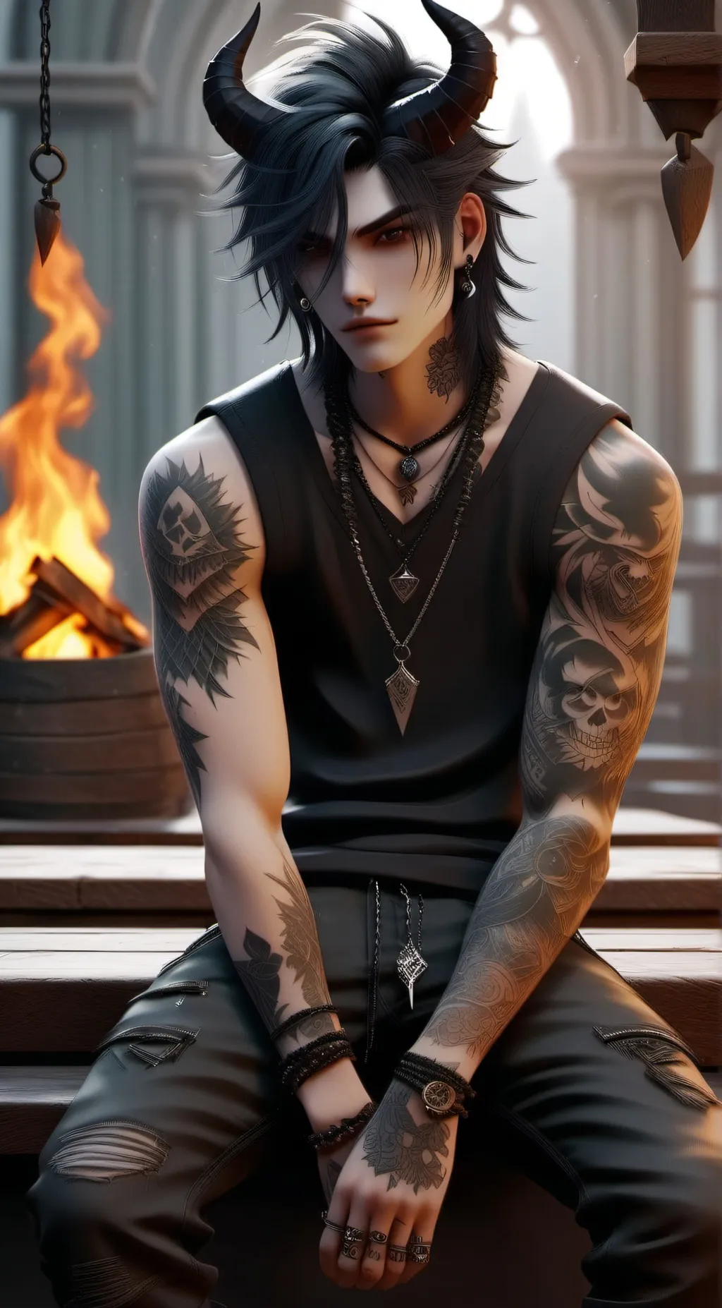 ai character: ♤Leviathan♤ background