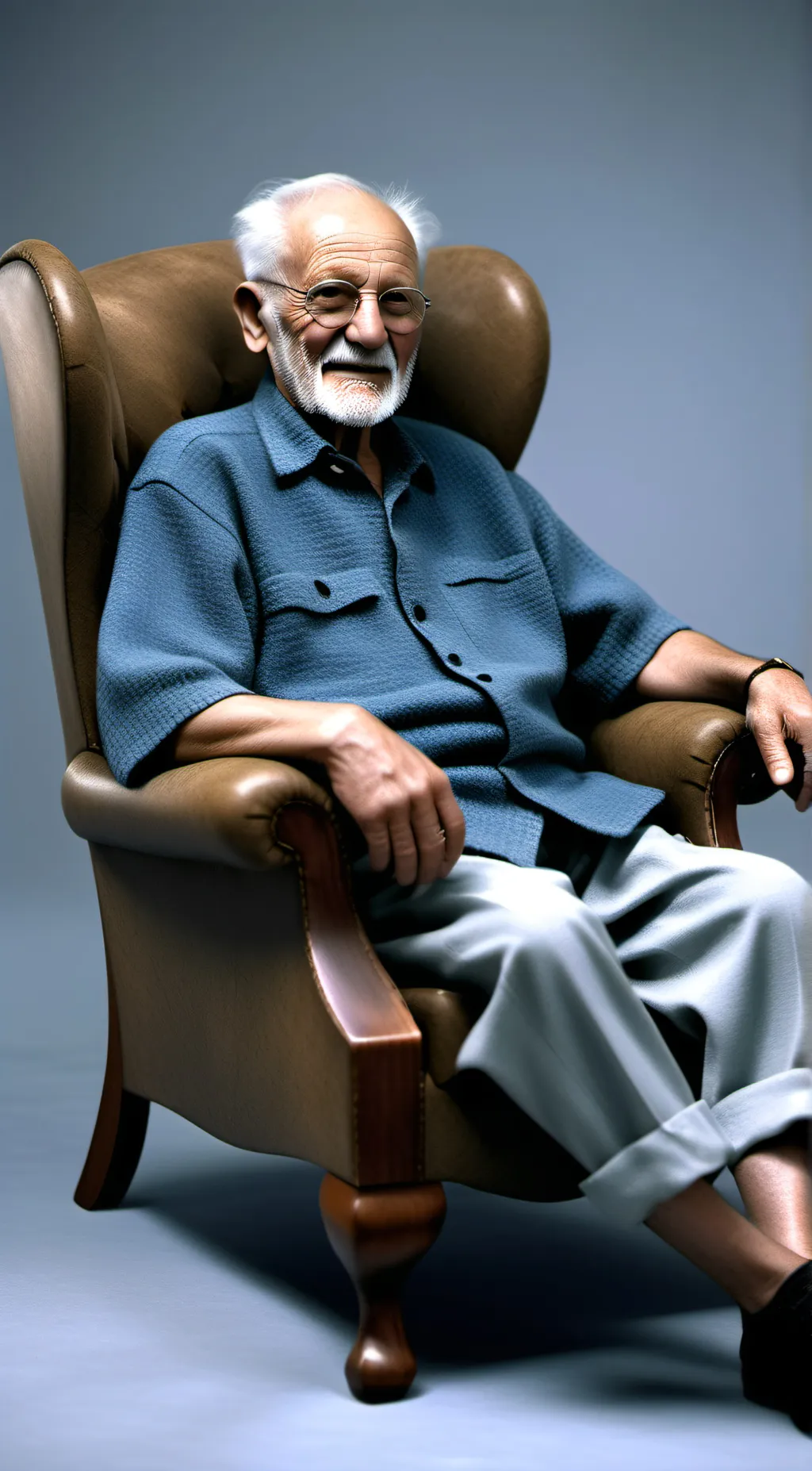 ai character: Grandpa Joe  background