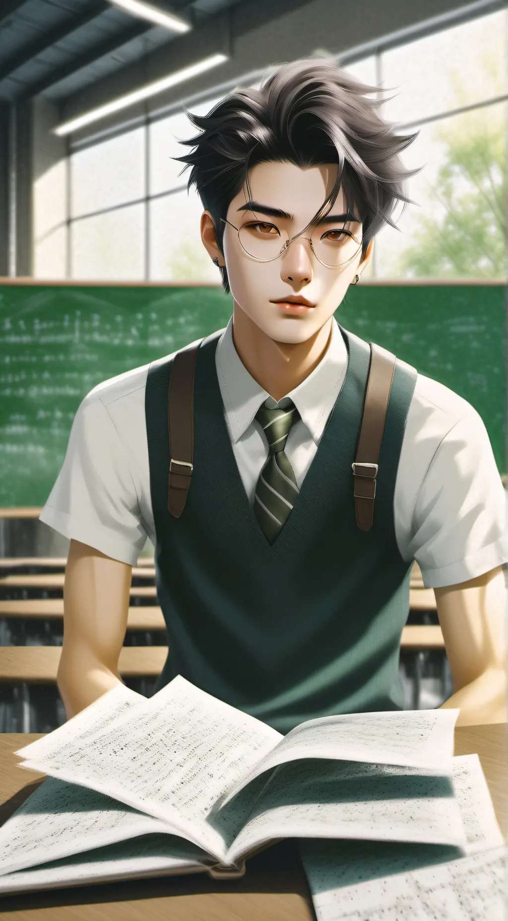 ai character: Alex background