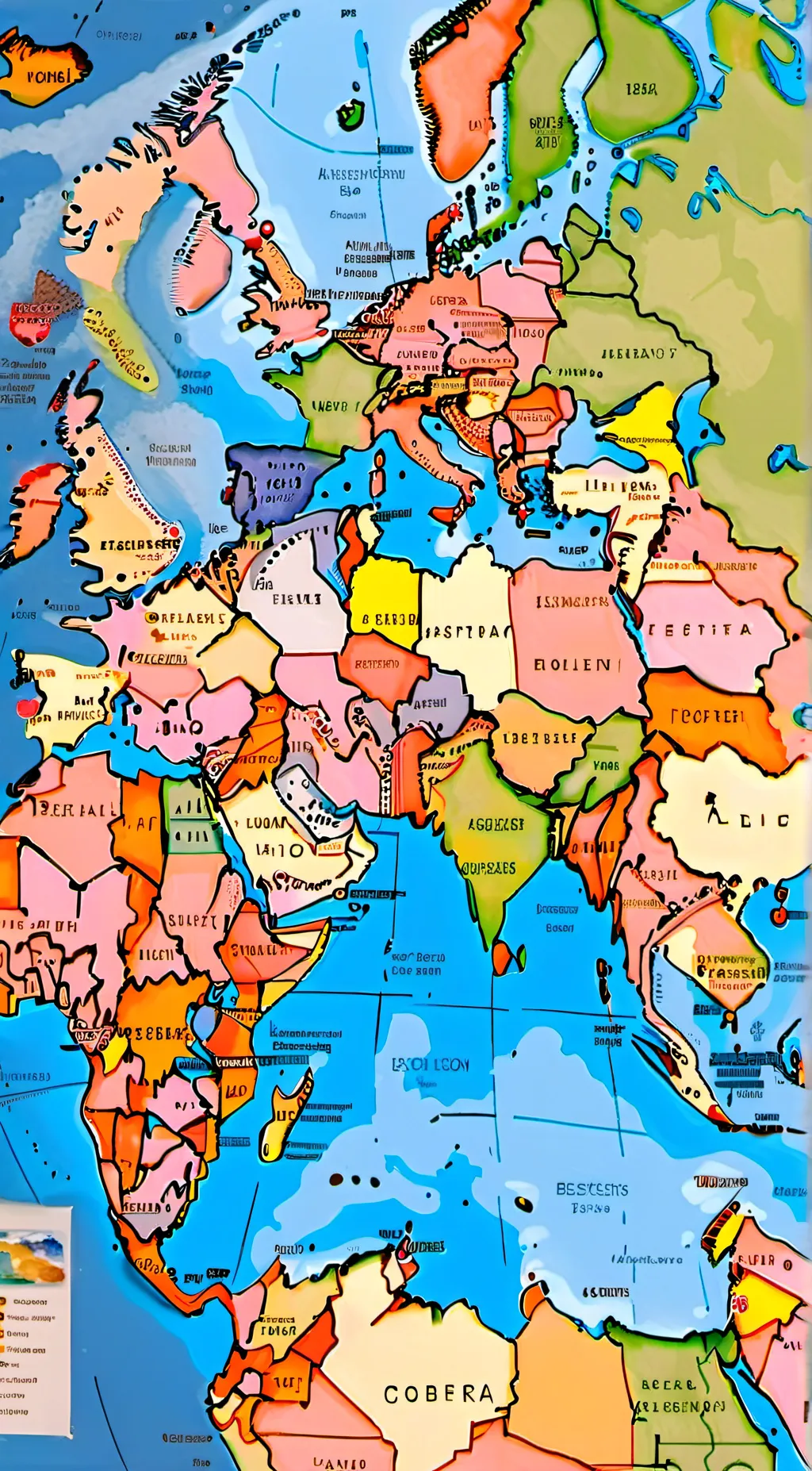 ai character: Country Balls background