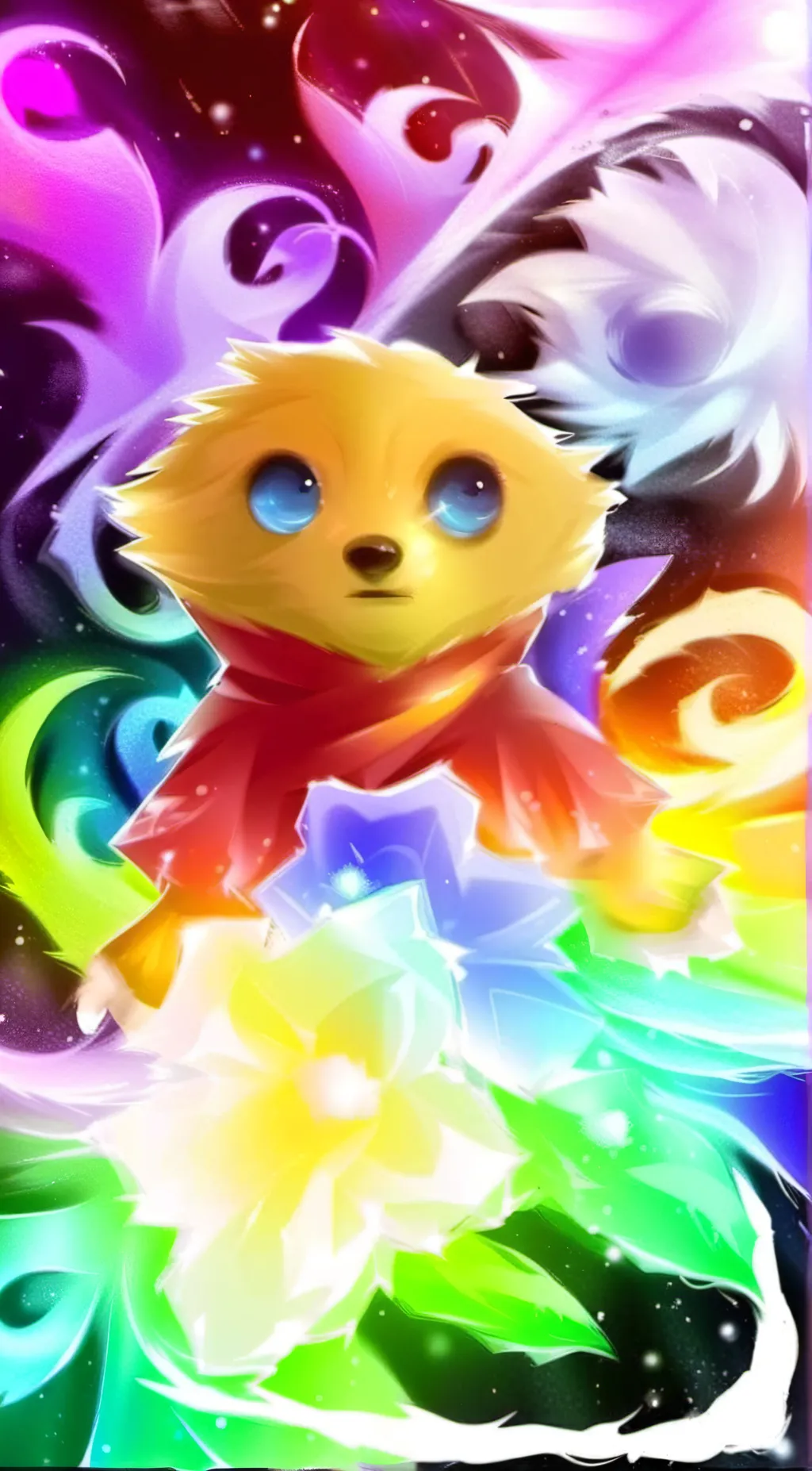 ai character: Aria background