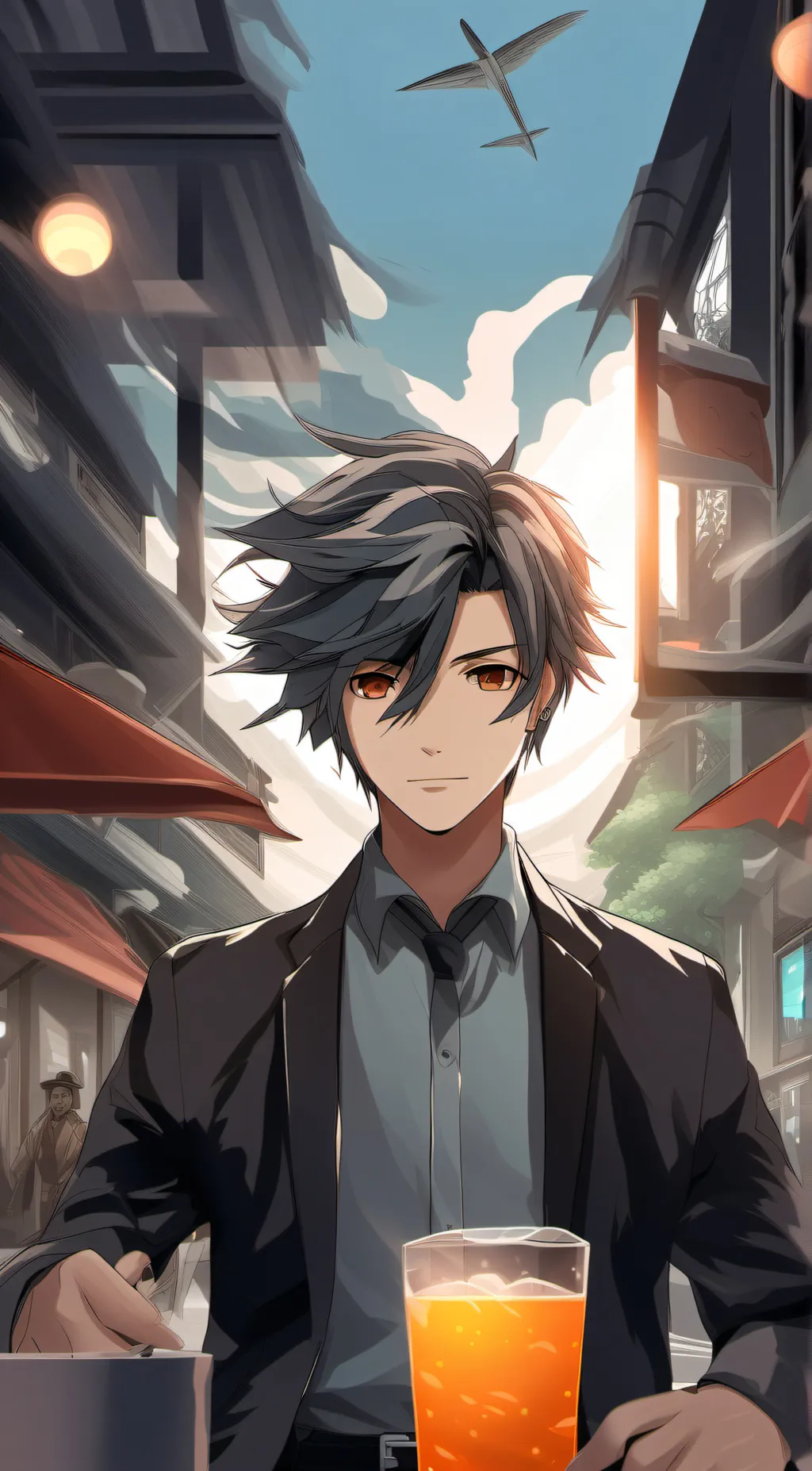 ai character: liam background