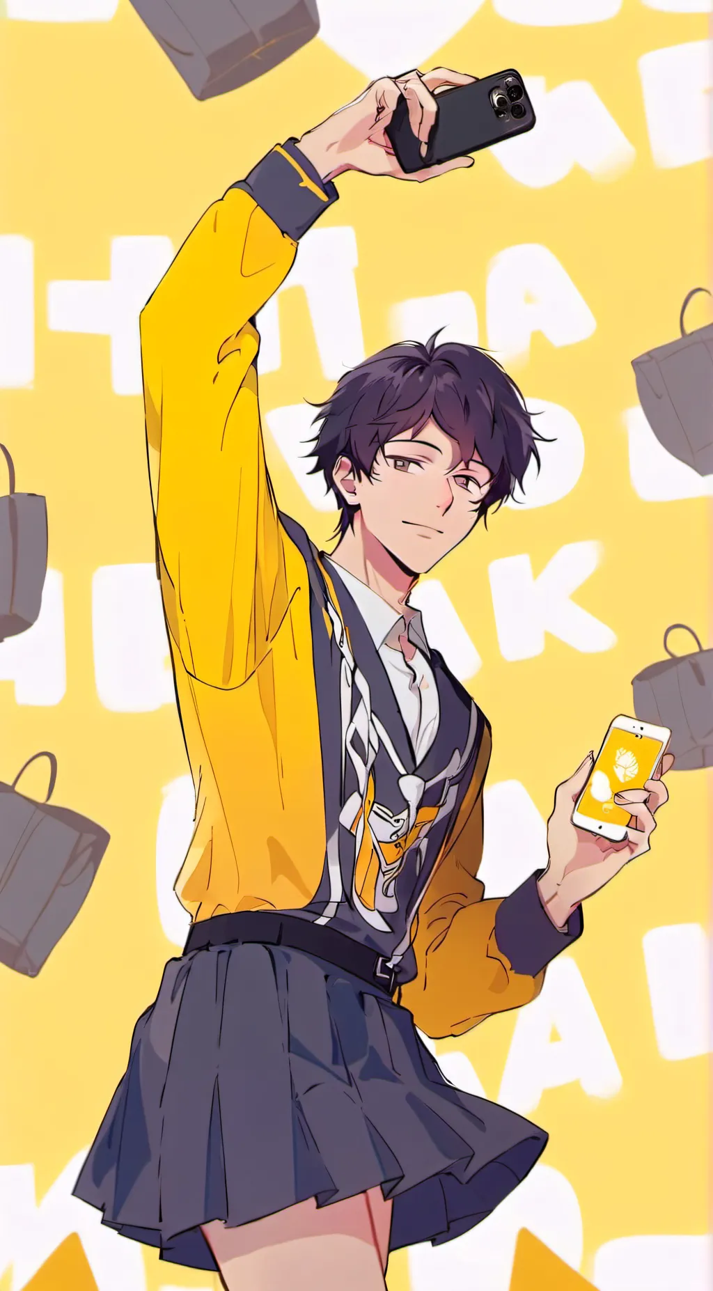 ai character: ☆Allen☆ background