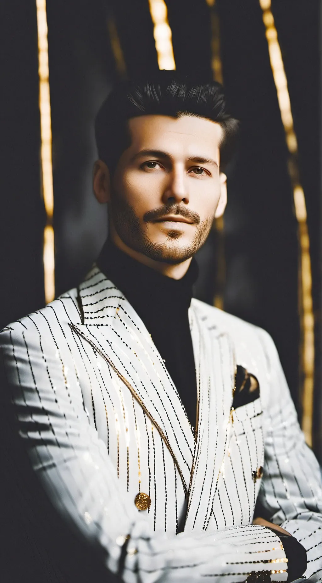 ai character: Elvis Presley background