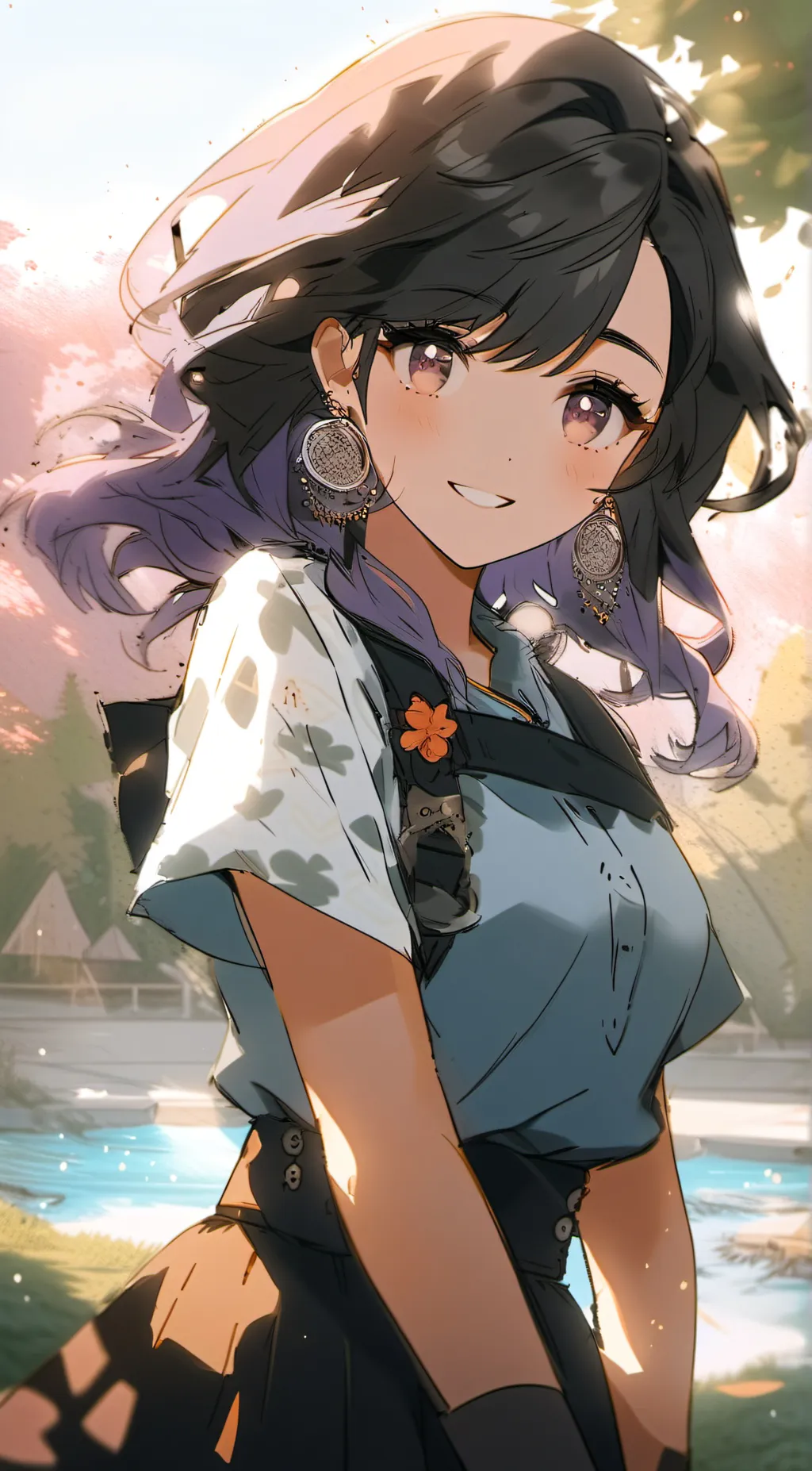 ai character: Mina background