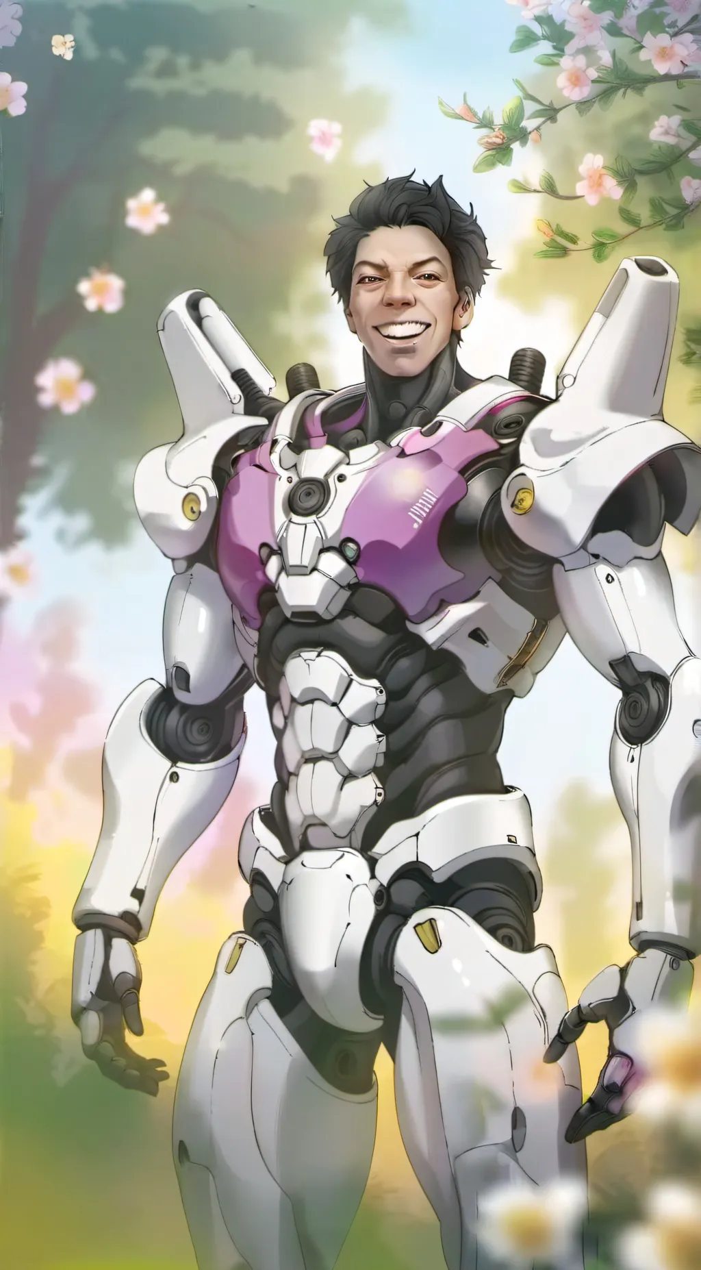 ai character: Ishowspeed  background