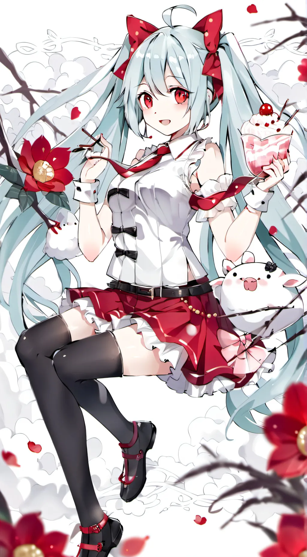 ai character: mIKU background