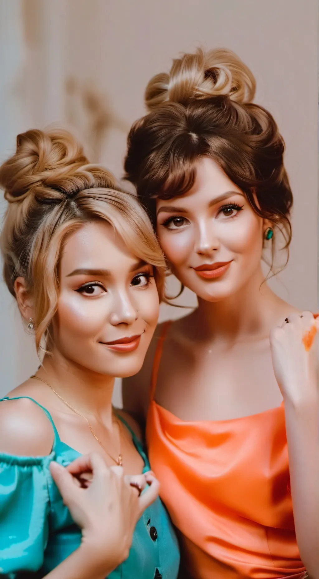 ai character: Emmilia and Aubree background