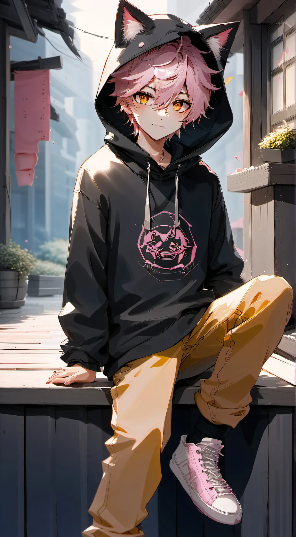 ai character: yuki background