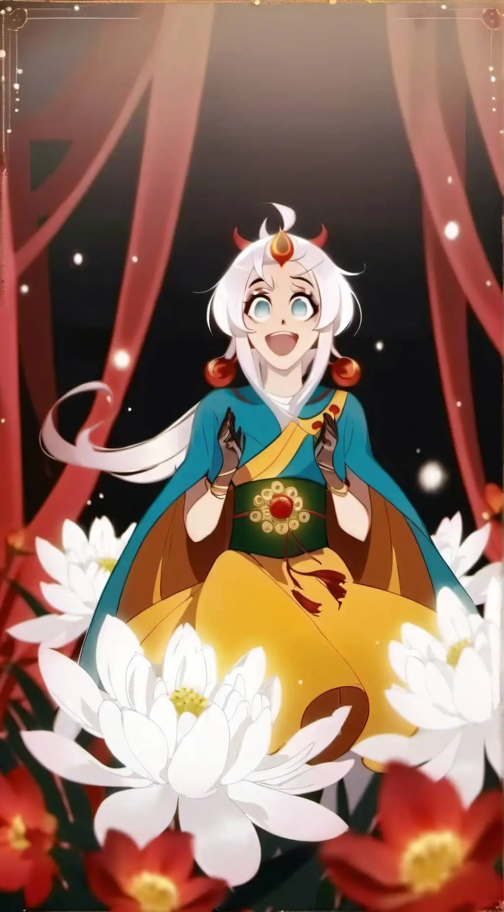 ai character: Hazbin hotel background