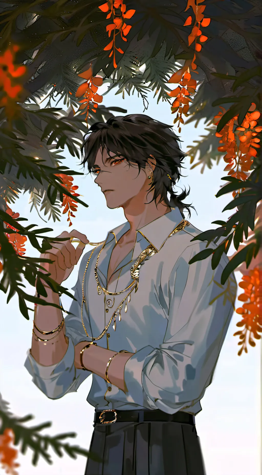 ai character: ♤♧Cyrus♧♤ background