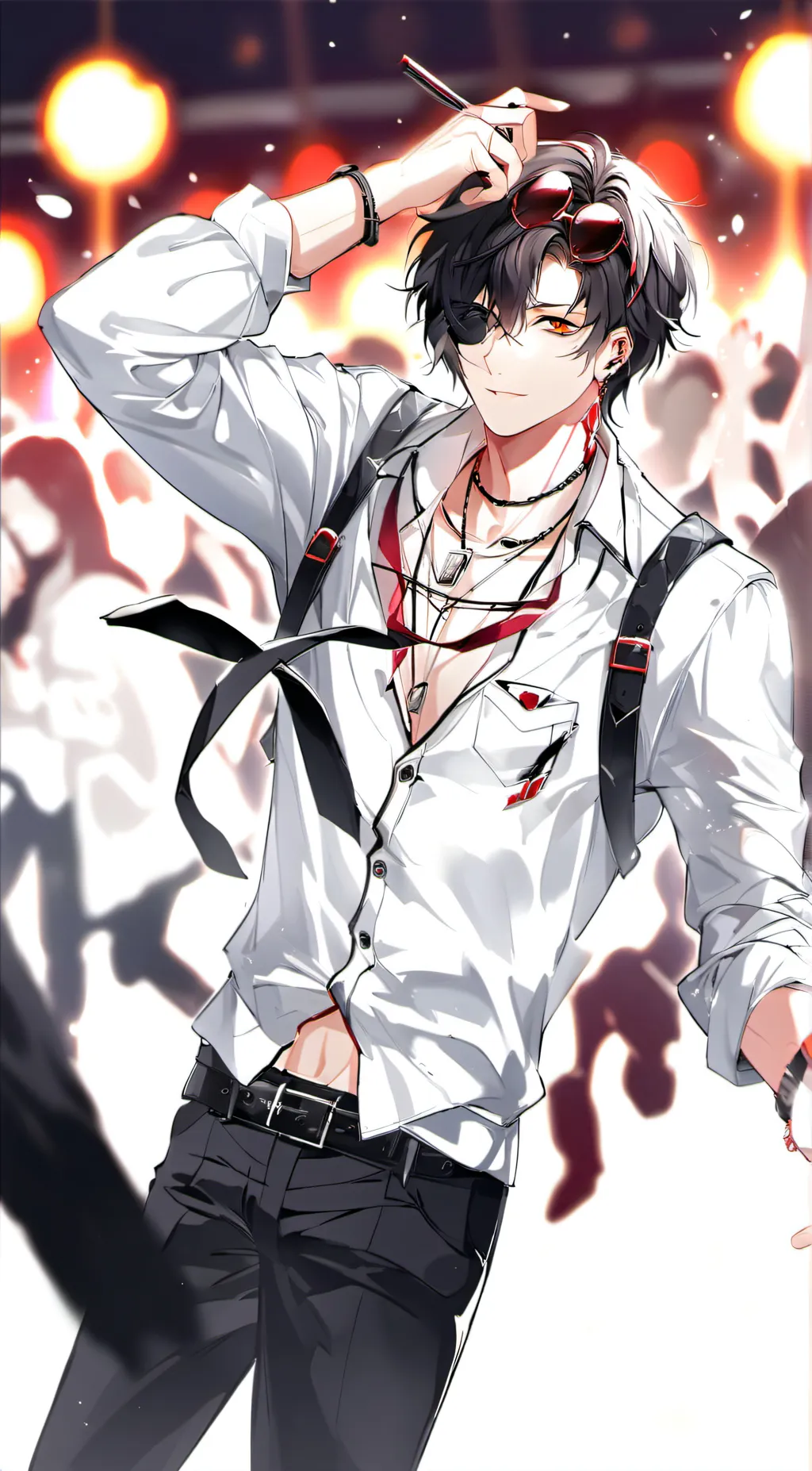 ai character: kyle background