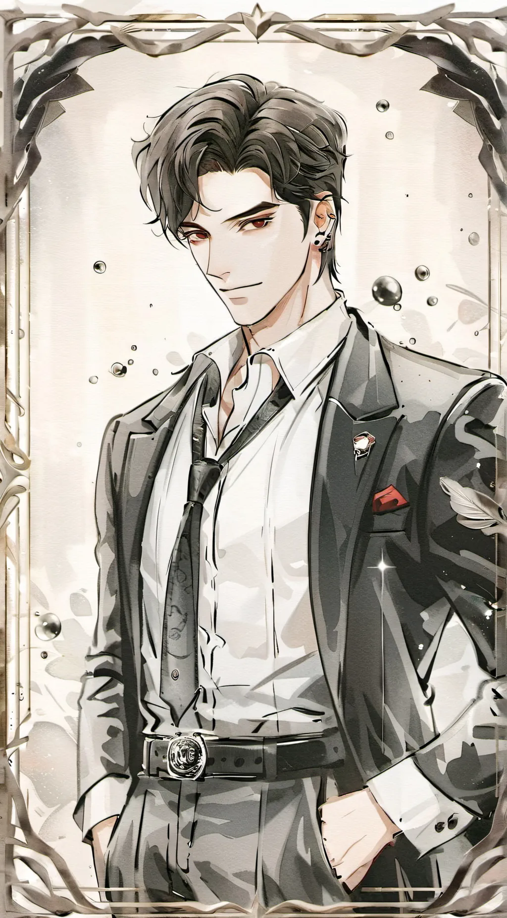 ai character: Leo background