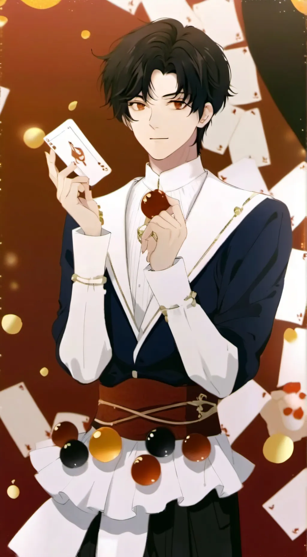 ai character: Levi  background