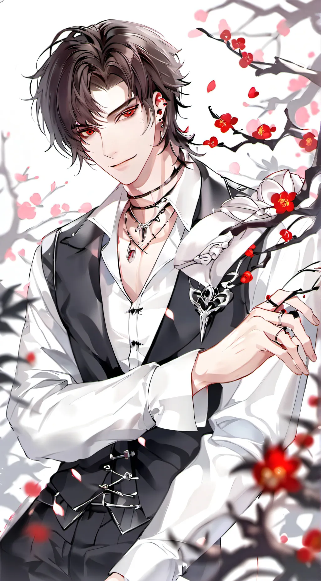 ai character: Mark background