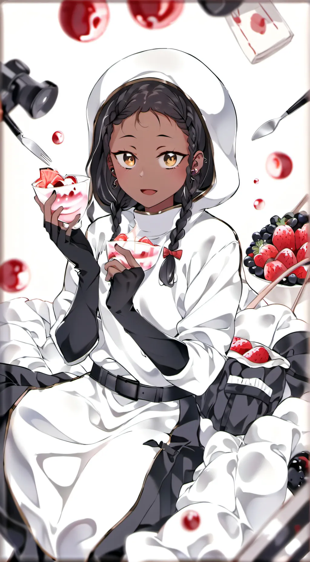 ai character: Coralie background