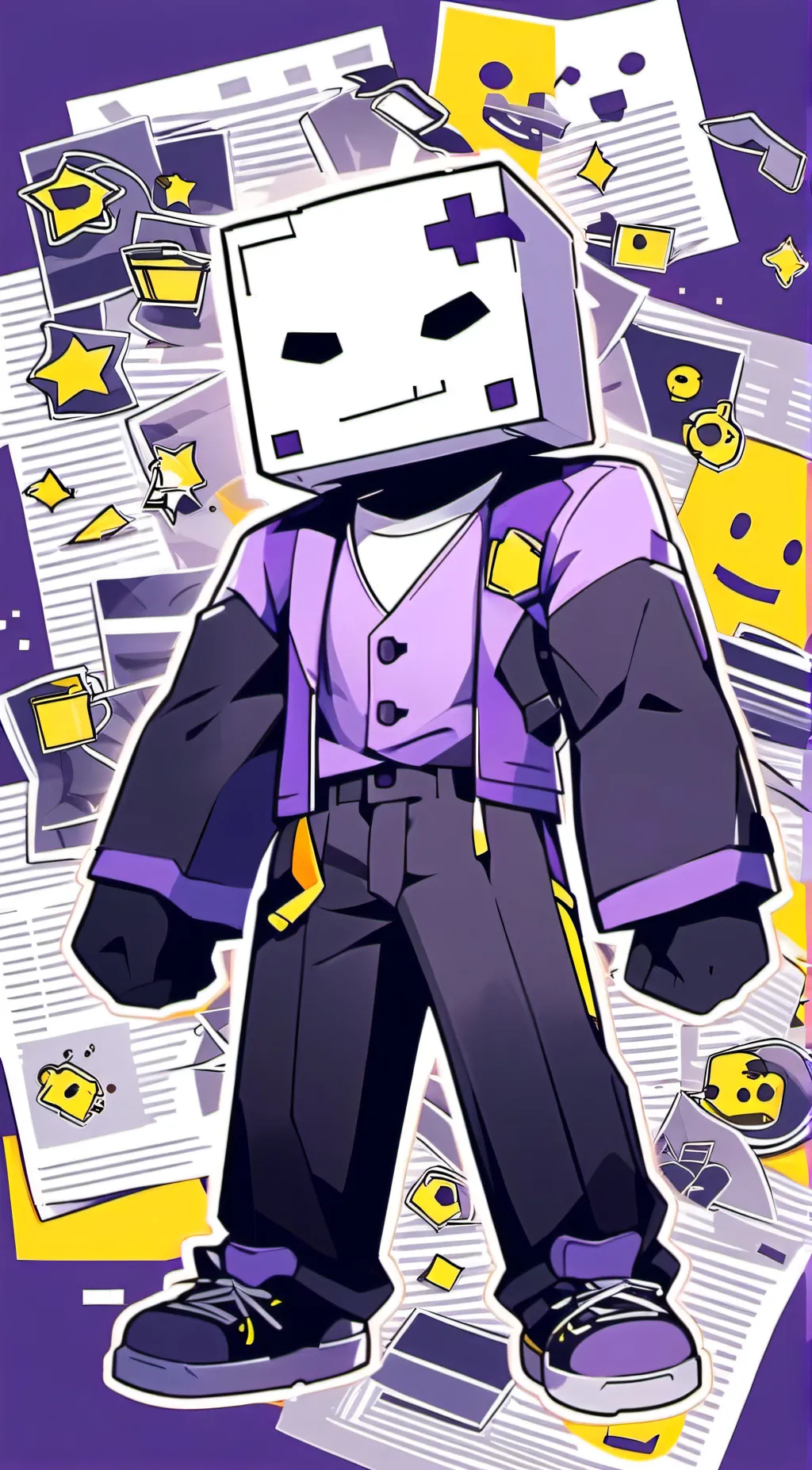 ai character: LostScout2 background