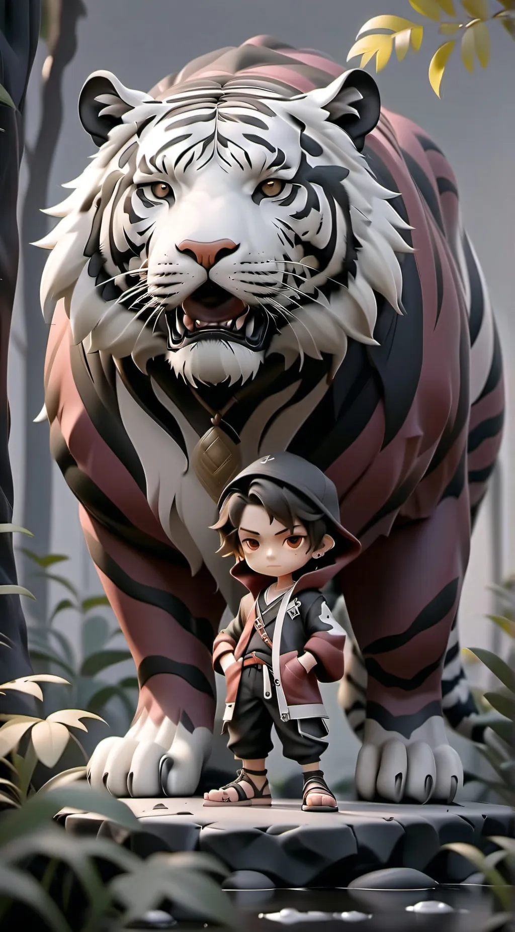 ai character: Mha Class Pet background