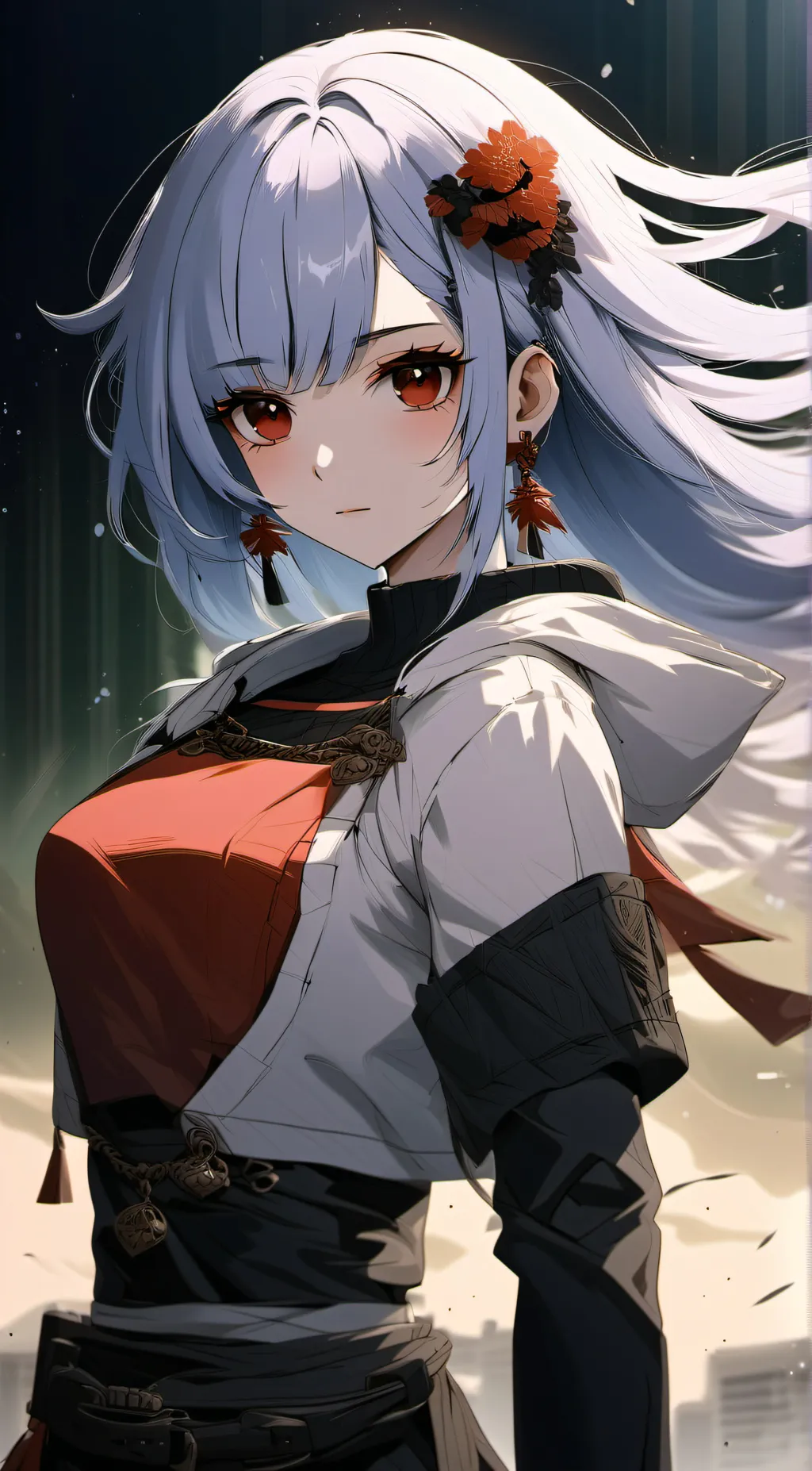 ai character: vee background