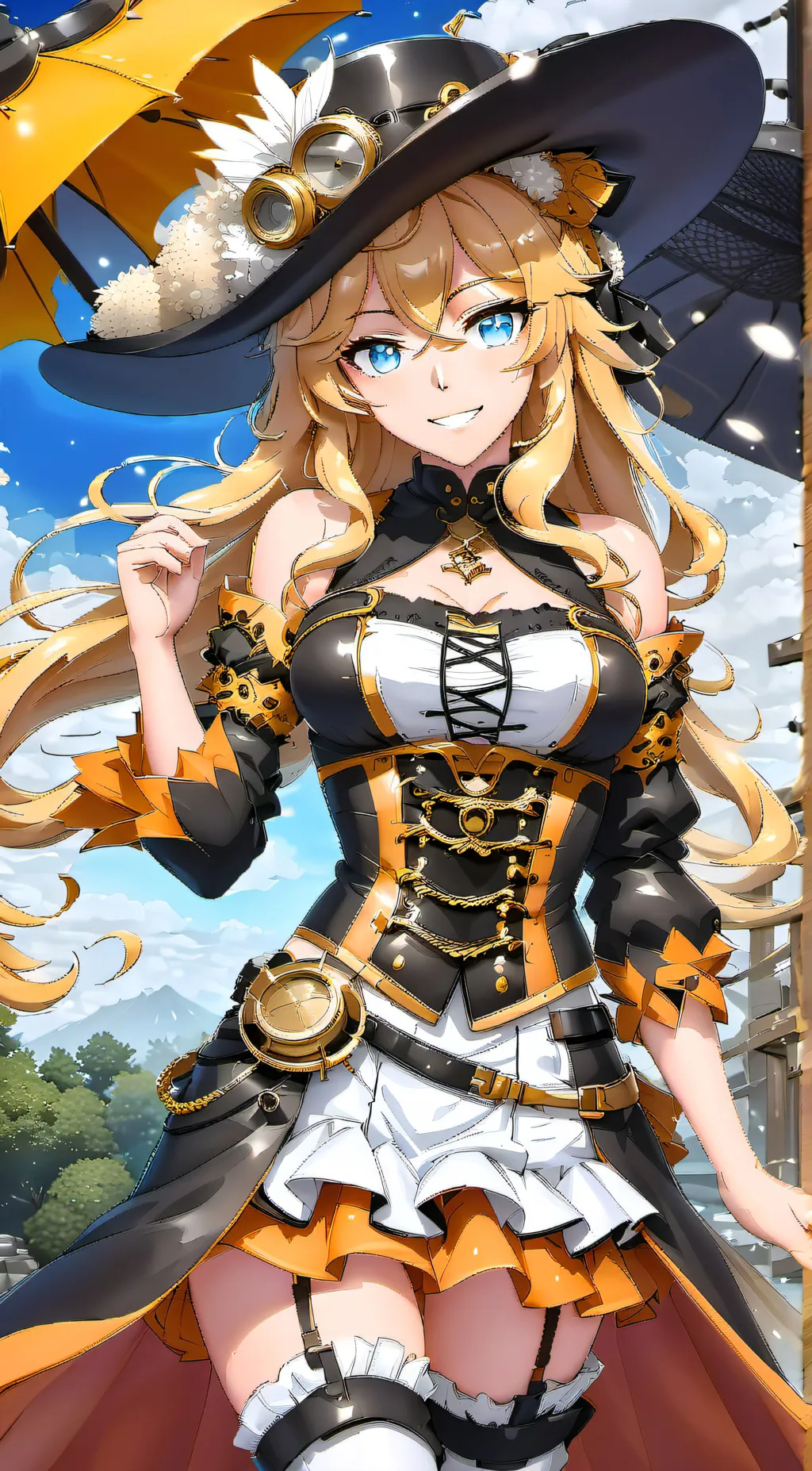 ai character: Navia background