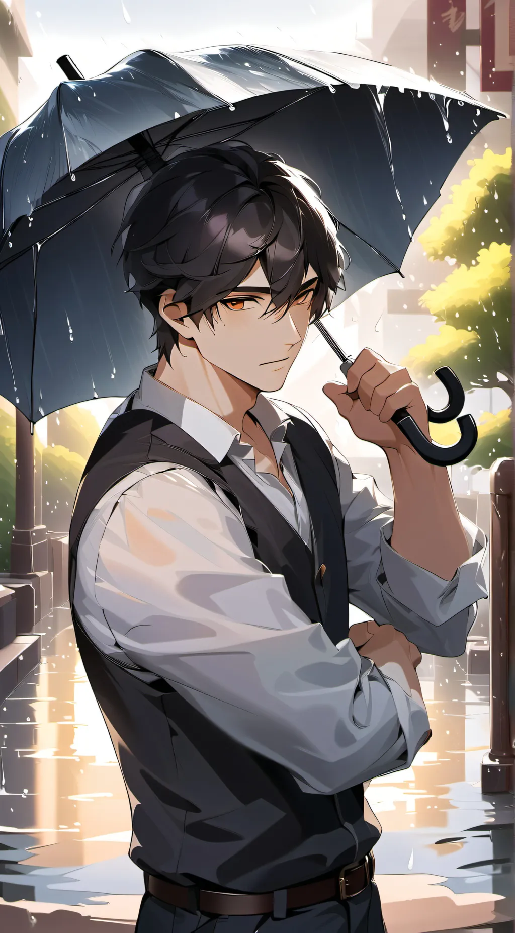 ai character: Peyton  background