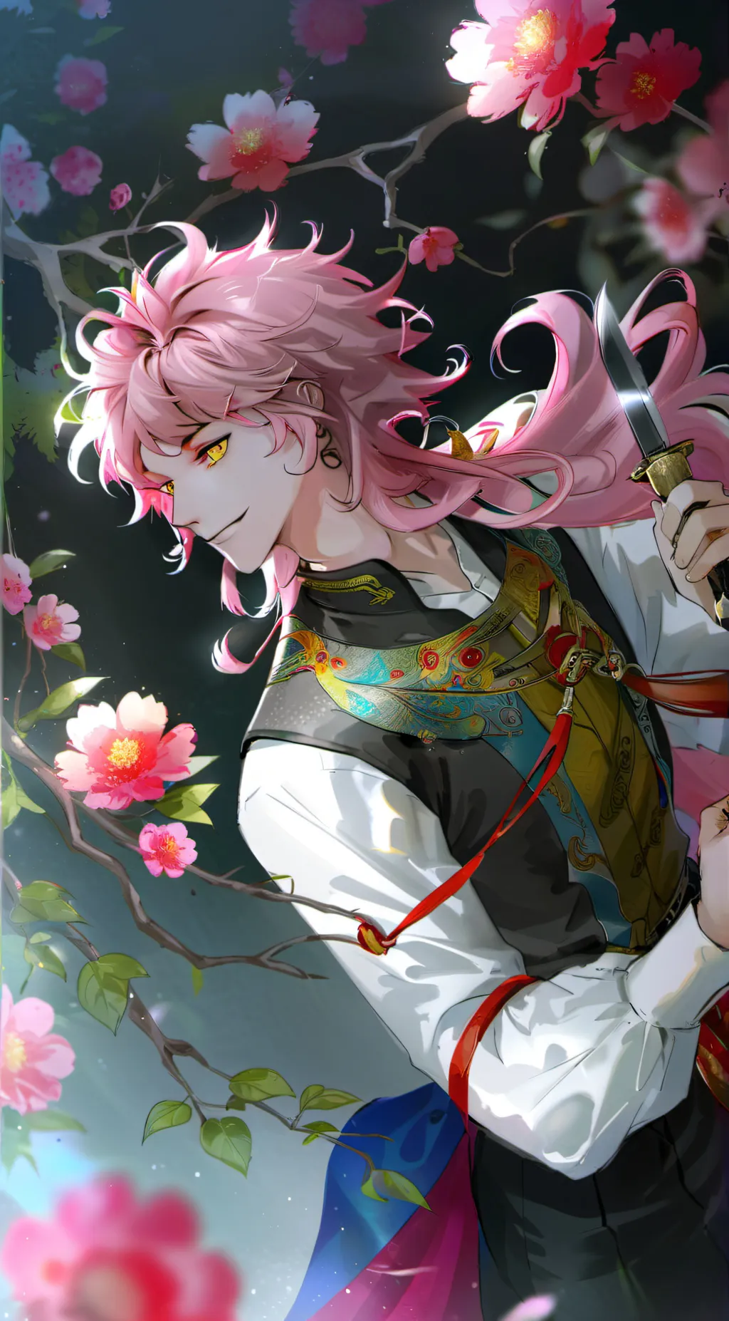 ai character: jstn☆ background