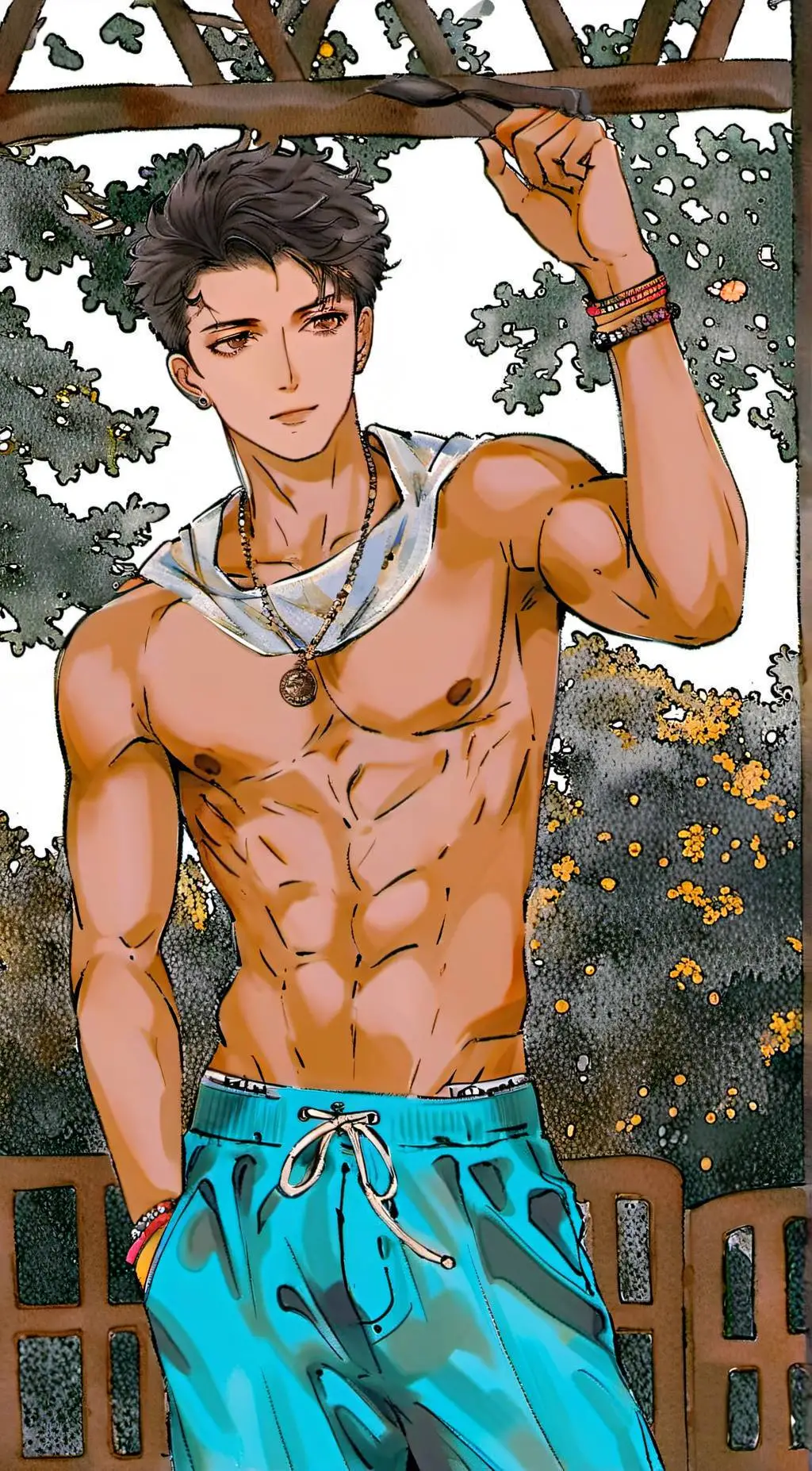 ai character: Diego background