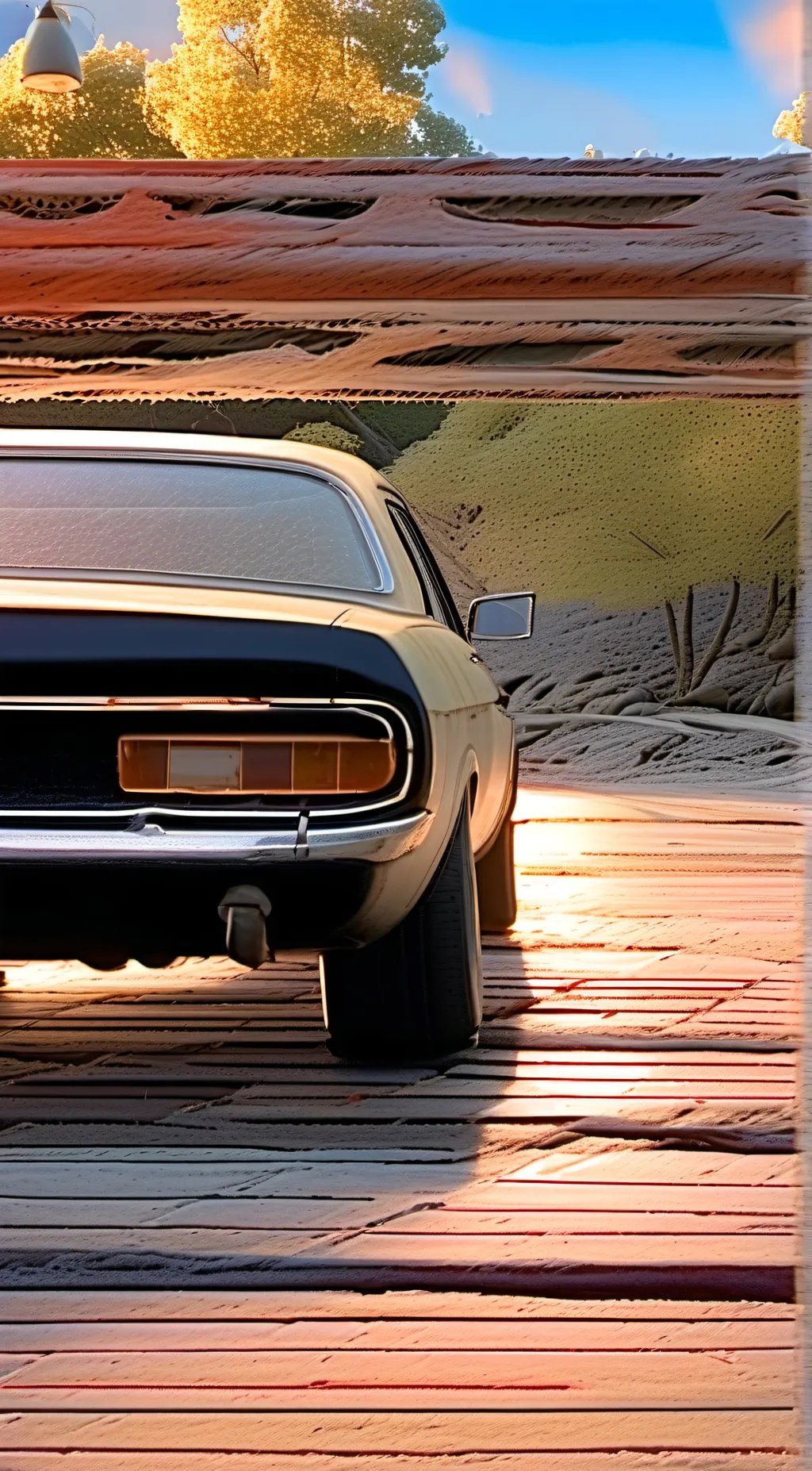 ai character: road trip  background