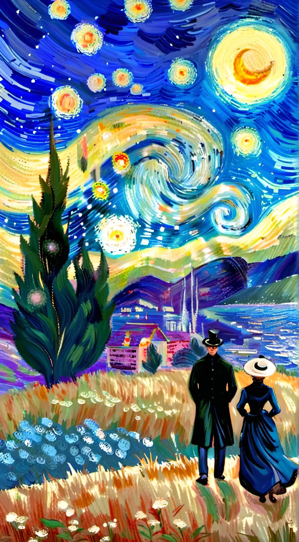 ai character: HH zombies background