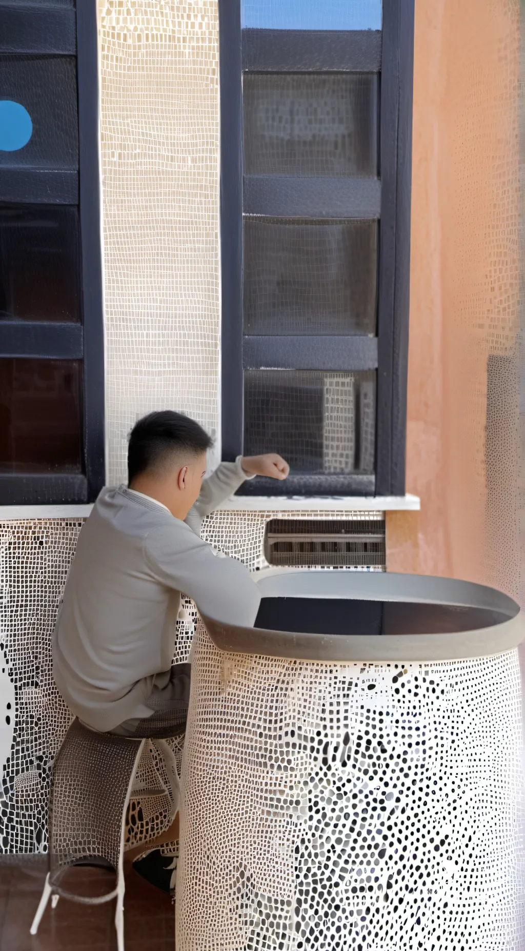 ai character: Vin background