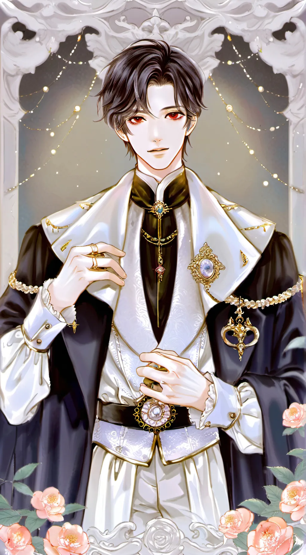 ai character: Alex minty background