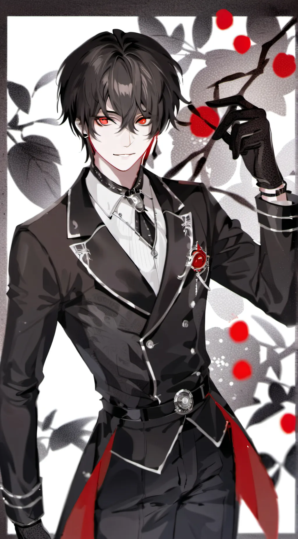 ai character: Aaron  background