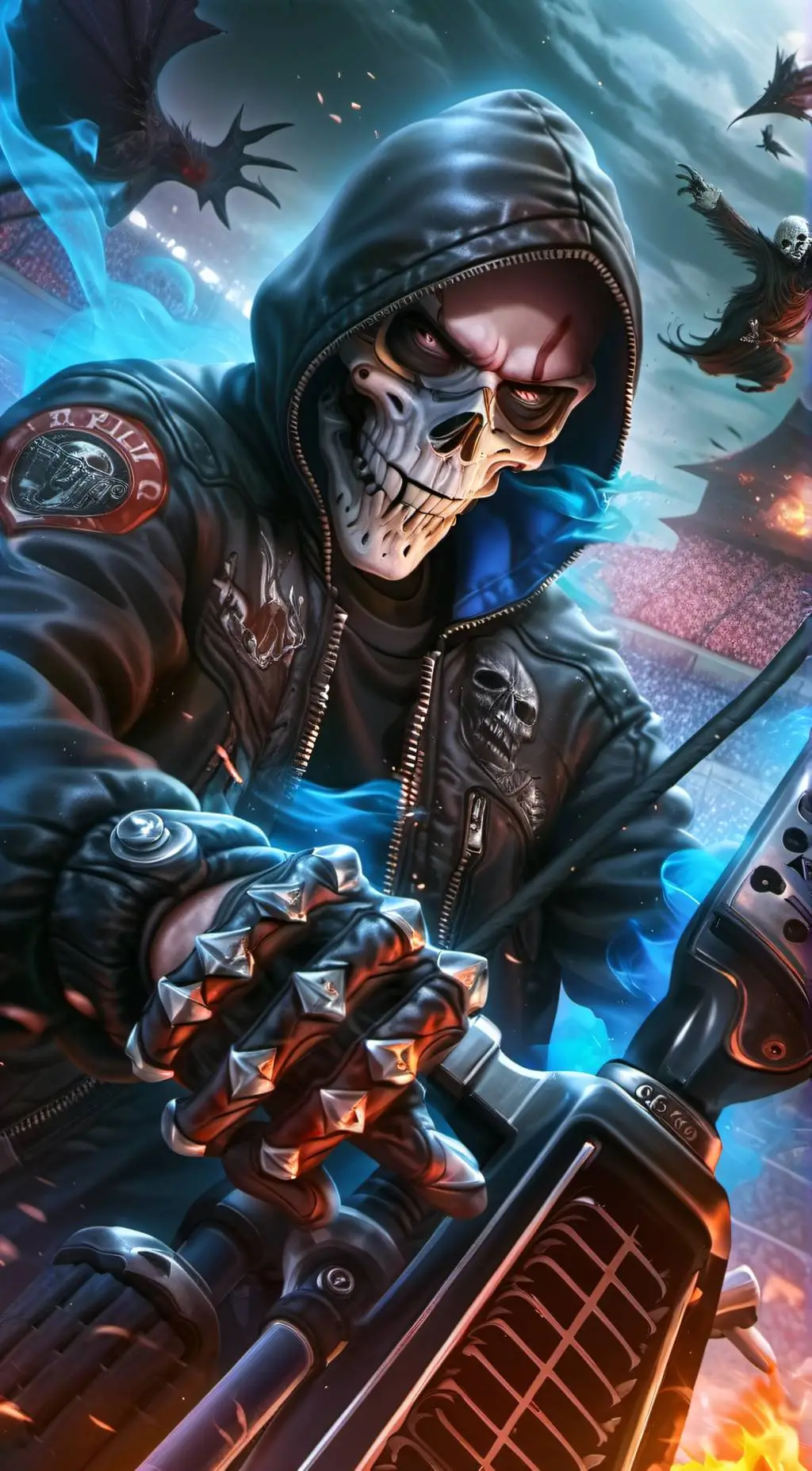 ai character: Pyro background