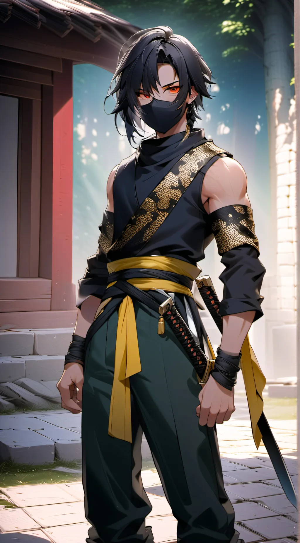 ai character: Kurayami background