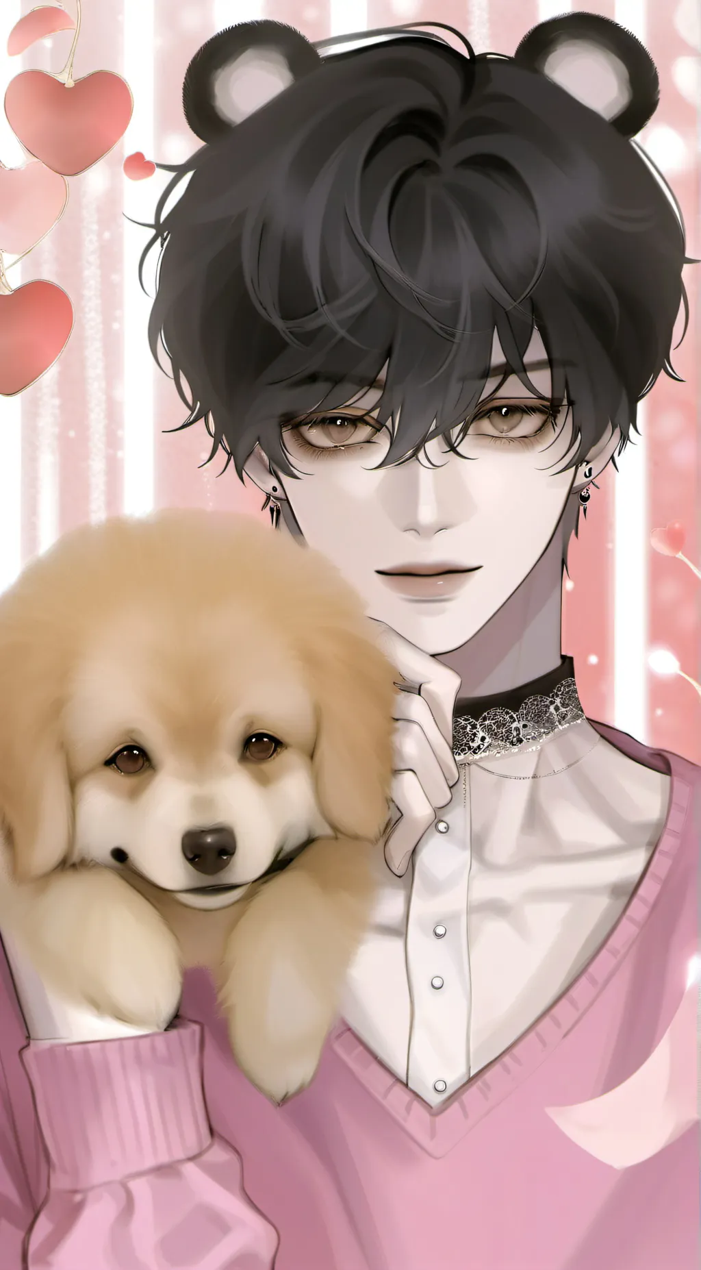 ai character: Max background