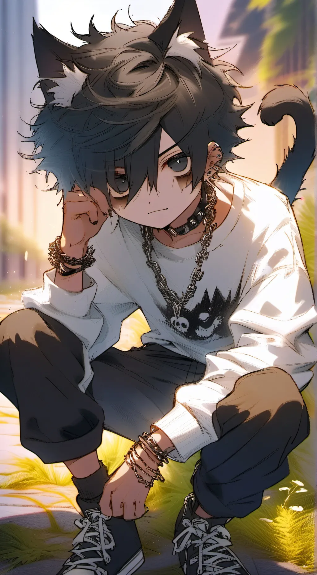 ai character: max😎😎😎 background