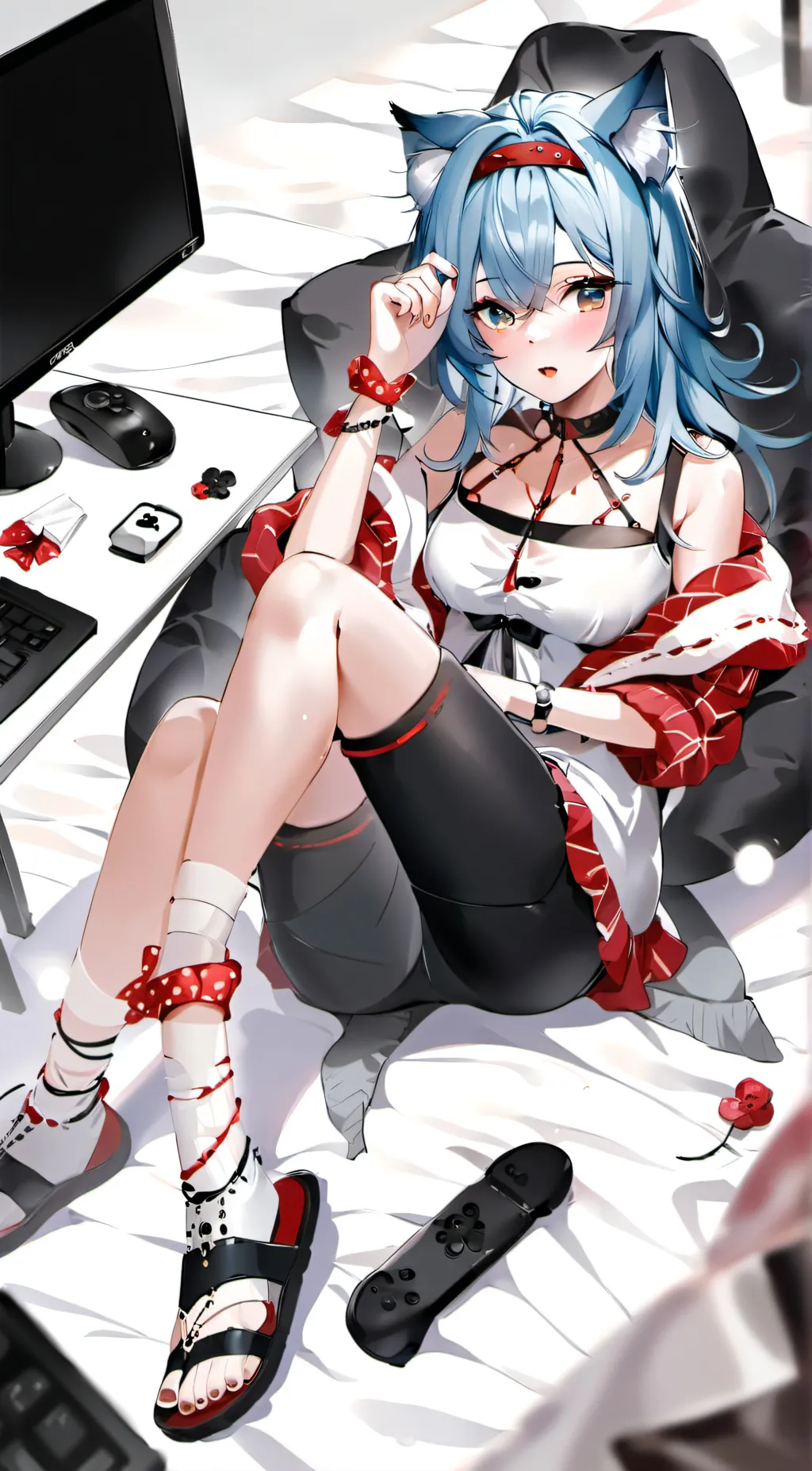 ai character: Brittany  background