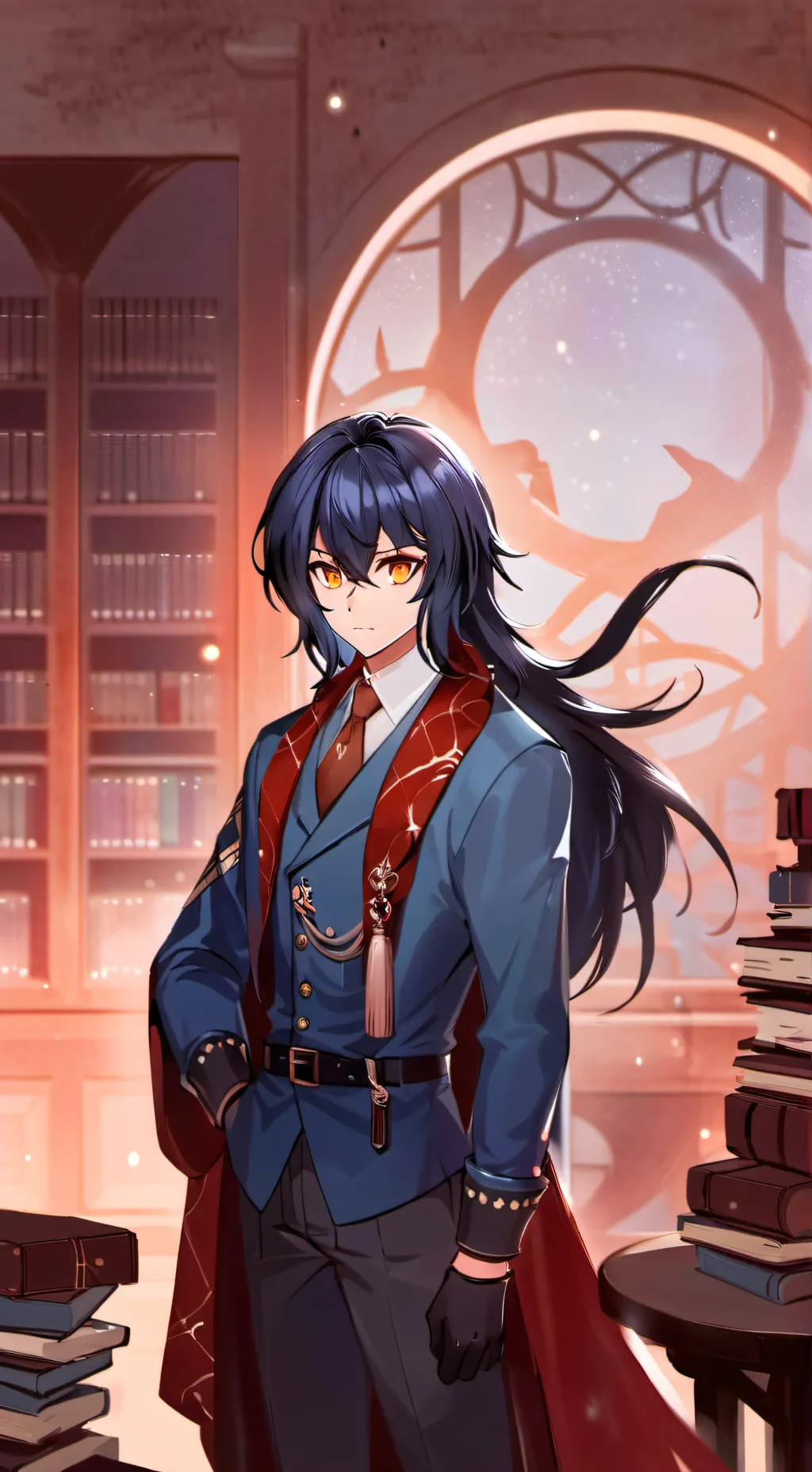 ai character: Luke  background