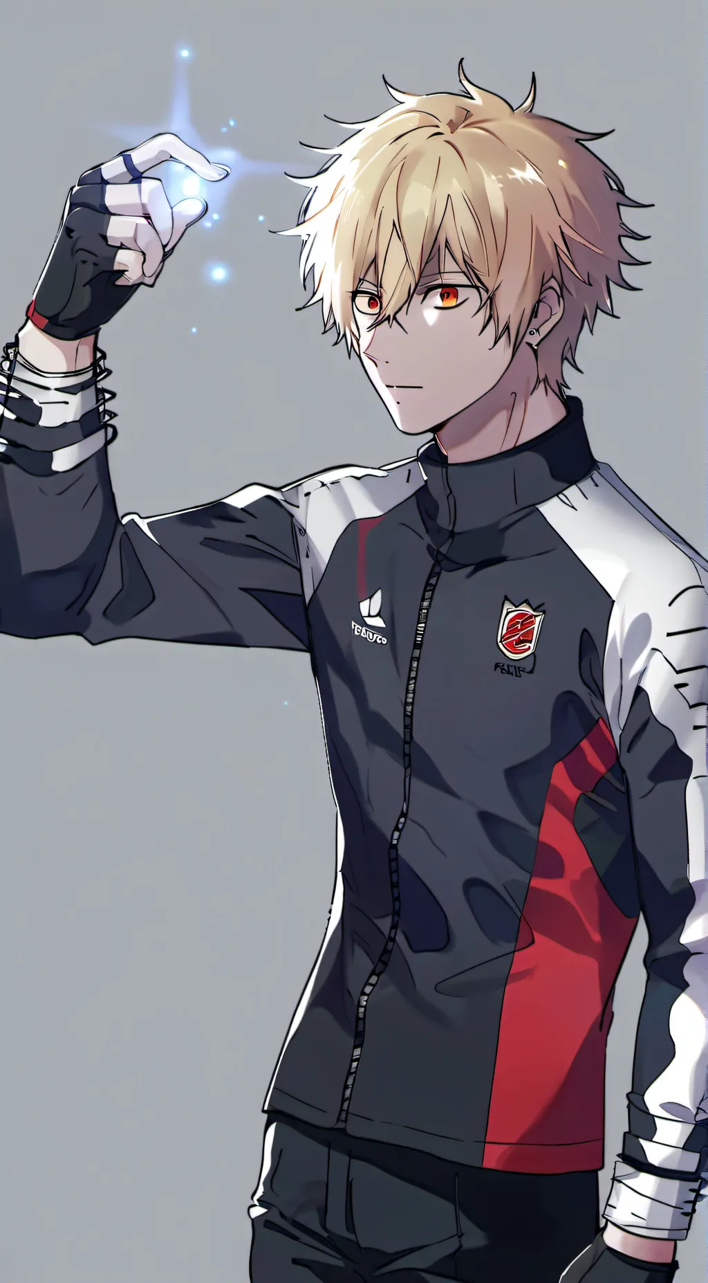 ai character: Katsuki Bakugou background